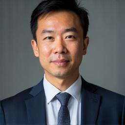 Mr. Johnathan Chen, Senior Trainer, looking analytical and focused